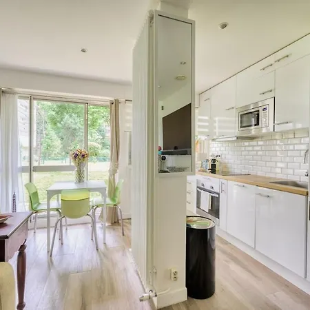 Apartment 37 M2, 1 Bedroom, Garden View, In Clichy, Parking Bondoufle